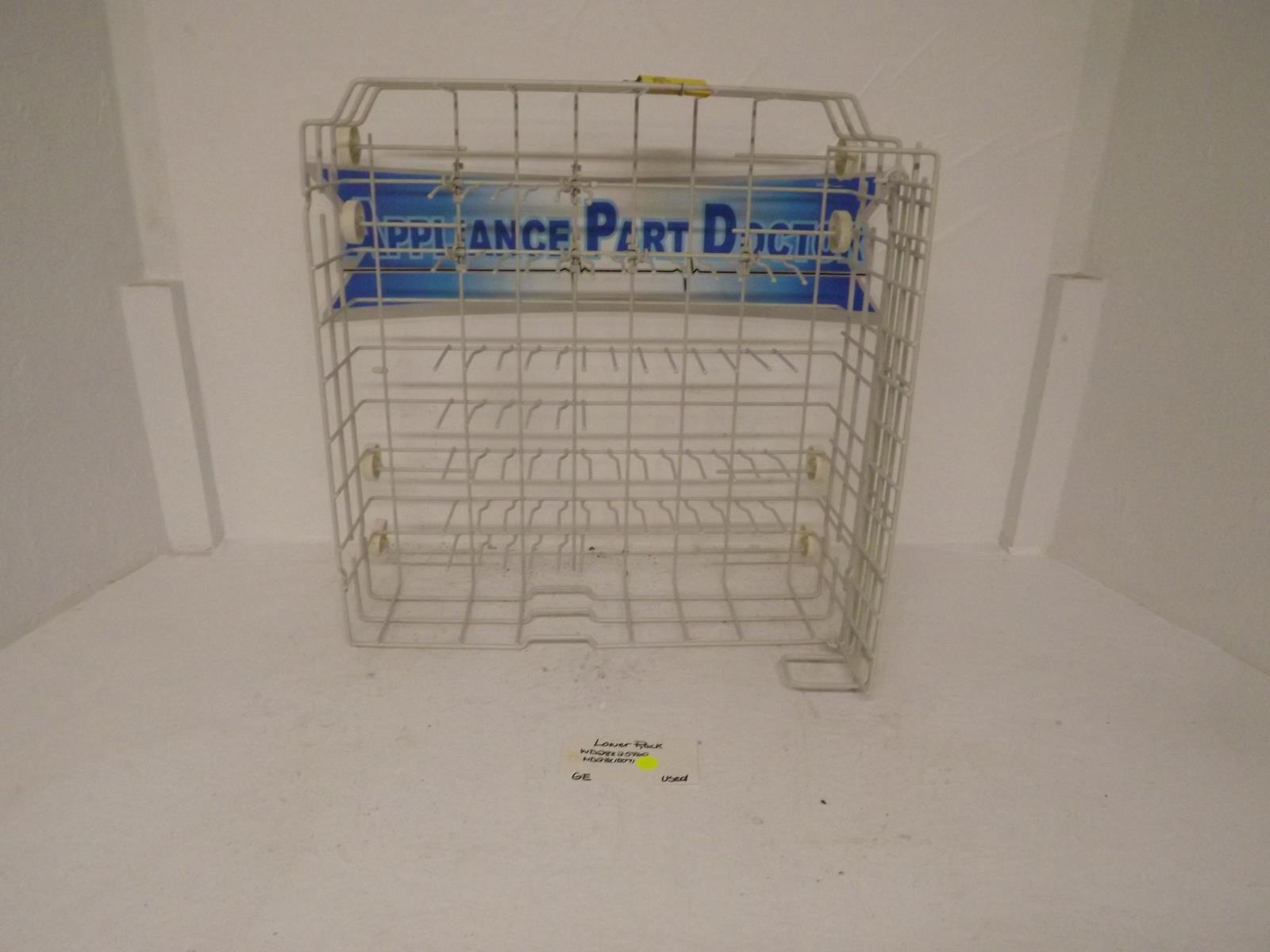 GE Dishwasher WD28X25960 WD28X10071 Lower Rack Used GE Dishwasher WD28X25960 WD28X10071 Lower Rack Used